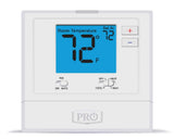 PRO1 IAQ Pro1 T721 NonProgrammable 2H/1C Heat Pump Thermostat , Blue