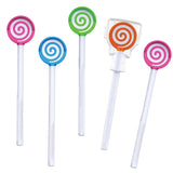 Adore KidS Manual Tongue Cleaner With Safety Case And Candy Design (Multicolor,Pack Of 5)