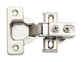 10 Pack - Silverline Face Frame Quiet Soft Close Cabinet Door Hinges, 1/2 Inch Overlay, With Built-In Metal Dampers, Strong Heav