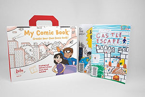 Lulu Jr. My Comic Book Making Kit, Multicolor, 6.75 x 10.25