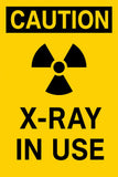 VAAIMAI Xray In Use Sign Board | 5MM Foam Board | Yellow | Pack of 1 | Signage for Hospital, Office & School | Waterproof, 3M Ad