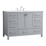 Elegant Kitchen And Bath 48 Inch Single Bathroom Vanity Cabinet - Gray