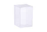 YOZATIA 12PCS Transparent Boxes 3 x 3 x 6 inch, Candy Box, Clear Favor Boxes Gift Box for Wedding, Party and Baby Shower Favors
