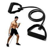 DFIT Resistance Exercise Band |Single Toning Tube for Full Body Workouts, Single Loop, Men & Women (Pack of 1)