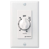 Intermatic FD60MWC 60Minute SpringWound InWall Countdown Timer Switch for AutoOff control of Fans and Lights, White