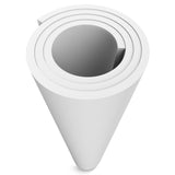 MEARCOOH EVA Foam Cosplay White 15mm Thick (1mm to 20mm) Large 35.5 x 59 Sheet Premium High Density 86 kg/m3 for Cosplay, Crafts