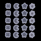 ATORSE 20Pcs Clear Assorted Shapes Women Earring Silicone Mold for Cake Decorating, Crafting, Polymer Clay, Resin Casting,Jewelr