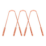 Varneya Copper Tongue Scraper Kit | Pack Of 3 | Oral Care Tool For Healthy Mouth & Fresh Breath
