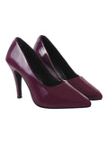 Shoetopia High Heels Solid Patent Cherry Pumps For Women & Girls /Eu38,Cherry,5,B0DZVP3N7Z