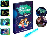 MentorKids Drawing Pad Board Glow in Dark with Light for Kids Painting Board Educational Toy