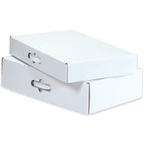 Aviditi MCC2 Corrugated Carrying Case, 181/4 Length x 113/8 Width x 211/16 Height, Oyster White (Bundle of 10)