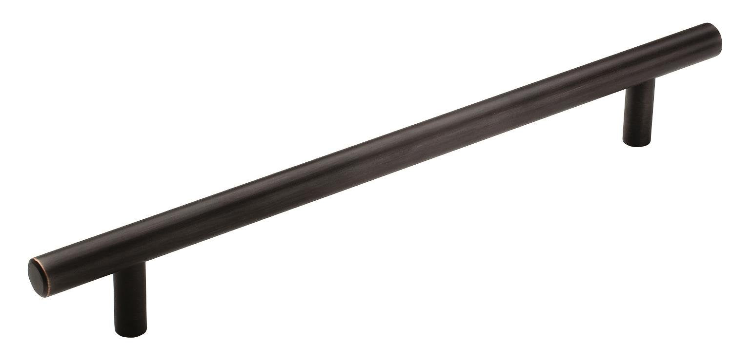 Amerock Cabinet Pull Oil Rubbed Bronze 7-9/16 Inch (192 Mm) Center To Center Bar Pulls 1 Pack Drawer Pull Drawer Handle