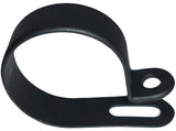 1.5 Electriduct Heavy Duty Nylon Cable Clamps Mouting Wire Clips - 50pcs | Black