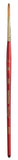 Princeton Heritage Short Handle Stroke Paint Brush | Sharp Point & Crisp Edge | Maximum Colour Holding Capacity | Ideal for Wate