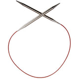 Chiaogoo Red Lace Circular 24 Inch (61Cm) Stainless Steel Knitting Needle Size Us 10 (6Mm) 702410