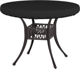 Covers & All Round Table Top Cover, 18 Oz Heavy Duty Waterproof UV & Weather Resistant Patio Table Cover, Outdoor Table Cover fo