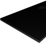 Taco Marine P10-5012Blk27-1 King Starboard Polymer Sheet - 12 X 27 X 1/2, Black