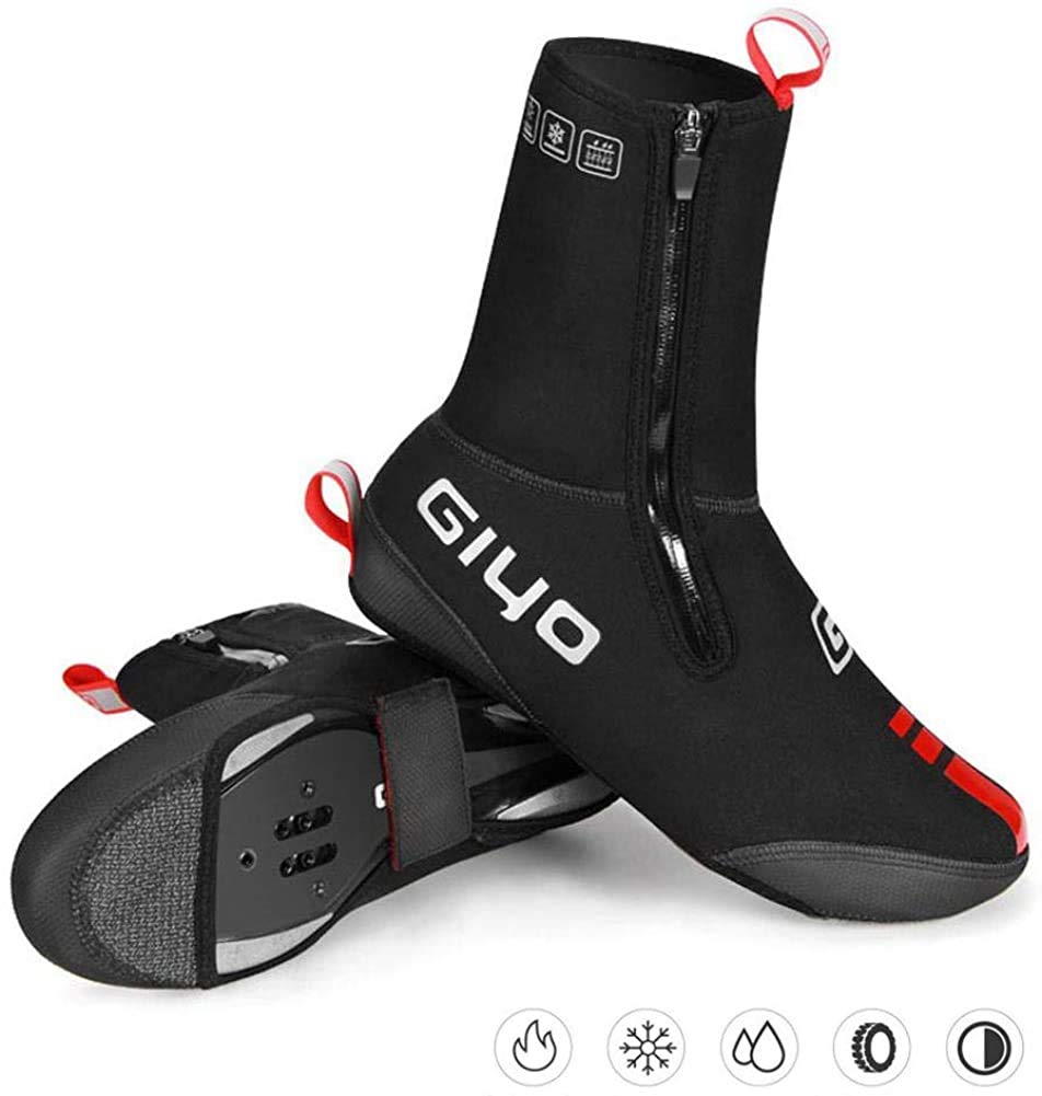 Giyo Cycling Shoes Covers, S-Xxxl Neoprene Waterproof And Winterproof Bike Cycling Overshoes For Men Women Road Mountain Bike Bo