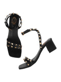 Shoetopia Women'S Heel-504 Heeled Sandal-5 Kids Uk (Heel-504-Black)-Eu38,Black,5,B0D4JTTKL4