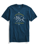 Adro Die With Memories Not With Dreams Mens Printed T-Shirt (M, Steel Blue)