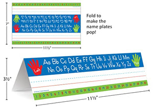 Teacher Created Resources 5723 Left Right Alphabet Tented Name Plate