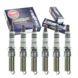 6 pc NGK Iridium IX Spark Plugs compatible with Chevrolet Traverse 3.6L V6 2009-2020