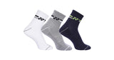 Yonex Accessories Socks M 2574T White Light Gray Navy 3X1/8903224478858