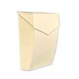 NACH Mailboxes for Outside Wall Mount, 4.8 x 10 x 13 inch Cream Wall Mounted Mailboxes for Outside, Waterpoof Mailbox for House 