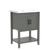 Legion Furniture 24-Inch Kd Pewter Green Sink Vanity