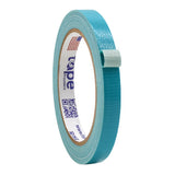 WOD DTC10 Advanced Strength Industrial Grade Teal Blue Duct Tape, 1/2 inch x 60 ft. Waterproof, UV Resistant For Crafts & Home I