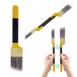 Serplex Multifunctional Paint Brush 2In1 Design With Easy Color Changes And Trimming Compatible With Home Renovation And Diy C