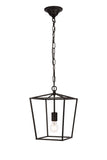 Elegant Lighting Maddox Collection 1 Light Pendant Lamp In Vintage Gold Finish - 9.75D X 14.5H