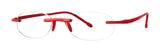 Scojo New York Gels Original Reading Glasses | 2.5x ACTION RED | Readers for Men & Women | Stylish, Scratch-Resistant Lenses
