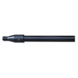 Boardwalk 636 Fiberglass Broom Handle, Nylon Plastic Threaded End, 1Inch Dia. x 60Inch Long, Black