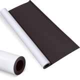 Amylove Blank White Surface Magnet Sheets 24 Inch x 25 Feet, 30 Mil Magnetic Roll Printable Flexible Vinyl Blank Magnetic Sign S