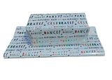 3A FEATURETAIL Designer Gift Wrapping Paper, Gifts Wrap Sheets, Vibrant Color Printed Packing Paper Sheet For Birthday/Wedding/A