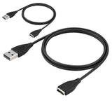 Kissmart Charger for Fitbit Surge Fitness Superwatch (2Pack, 1m/3.3ft)