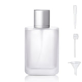Yerpkefey 50ml/1.7 Oz Frosted Glass Spray Bottle Perfume Atomizer,Refillable Perfume Spray Bottle Perfume Bottles Empty with 3 K