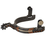 Weaver Leather Ladies Spur with Arrow Design, Black Arrow
