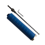 2 Diamond Dry Core Bit for Brick and Block with SDS Plus Pilot Bit Adapter, 9.5 Drilling Depth