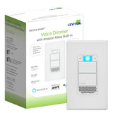 Leviton Decora Smart Voice Dimmer Switch with Amazon Alexa Built-in, Wi-Fi 1st Gen, Neutral Wire Required, Works with My Leviton