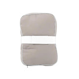Merishopp Adjustable Strap Side Sleeper Leg Pillow Soft Filling Knee Pillow Pressure Relief Ergonomic Shape For Bed, Gray