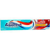 Aquafresh Cavity Protection Fluoride Toothpaste, Cool Mint 5.6 oz (Pack of 8)