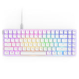 NZXT Function 2 MiniTKL Wired Tenkeyless Optical Gaming Keyboard 8K Polling Rate Linear Optical Switches Adjustable Actuat