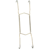 National Hardware N259978 V2525 Plate Hangers in Brass , 8 11