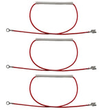 SQXBK 3PCS Universal Rice Cooker Temperature Fuse Temperature Thermistor Fuse 10A 250V 185Degrees Celsius Length 3040cm Pressur