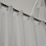 AooHome Frosted Shower Curtain Liner 8G Eva Extra Long Shower Curtain 72x78 Inch with Heavy Duty 5 Bottom Magnets, Thick Shower