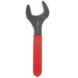 HARFINGTON Single Open End Wrench 46mm Metric 15 Degree Offset Angle U-Shaped Open Ended Spanner Small Flat Head Blackening Wren