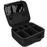 Portable Storage Carry Case Organizer Box With Adjustable Dividers Double Zipper Closure Handle Nylon Fabric Exterior