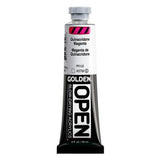 OPEN SlowDrying Acrylics by GOLDEN, Quin. Magenta, 2 fl oz. tube, Professional Acrylic Paint, Transparent